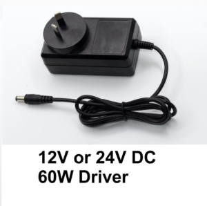 12V or 24V DC 60W Driver